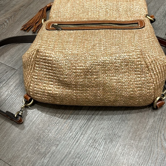 Patricia Nash Tan Backpack with Brown Accents main image 13